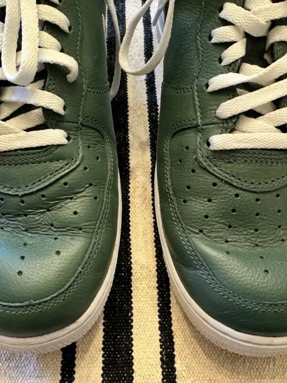2018 Hong Kong Nike Air Force 1 Low Retro Deep Forest 845053-300 Size 9.5
